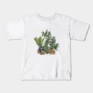 House Plants Illustration 17 Kids T-Shirt